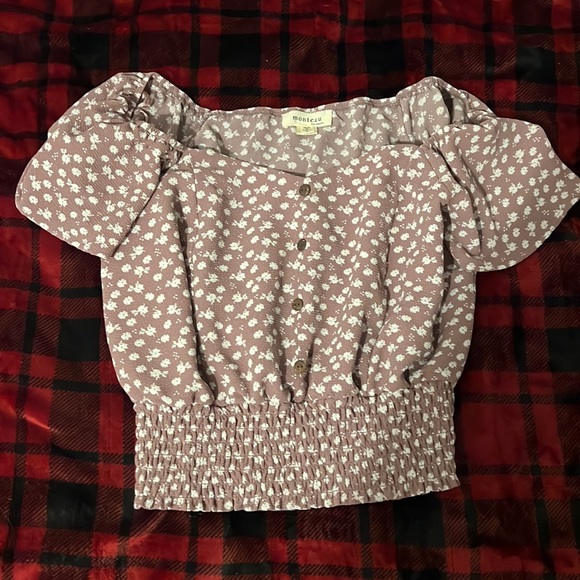 Purple Crop Top - Picture 1 of 1